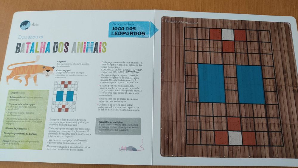 Jogos / livros divertidos de mesa