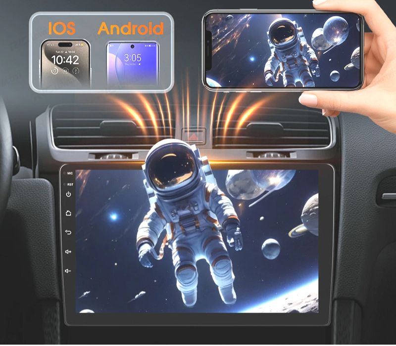 RÁDIO GPS ANDROID 13 VOLKSWAGEN BEETLE 04-10