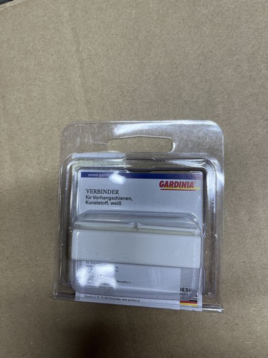 Соединитель Gardinia для потолочного карниза наборной белый 2 шт. И за