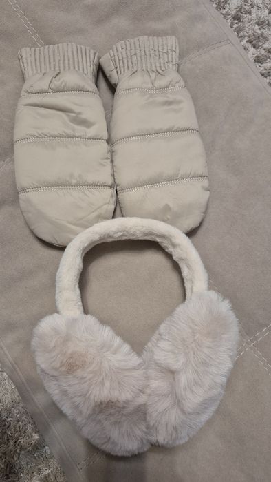 Рукавички, навушники вушка теплі