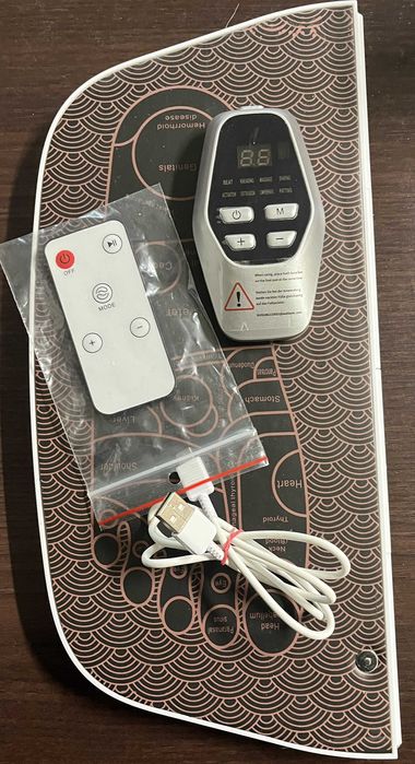 Masażer do stóp 8 trybów, składany  na pilota