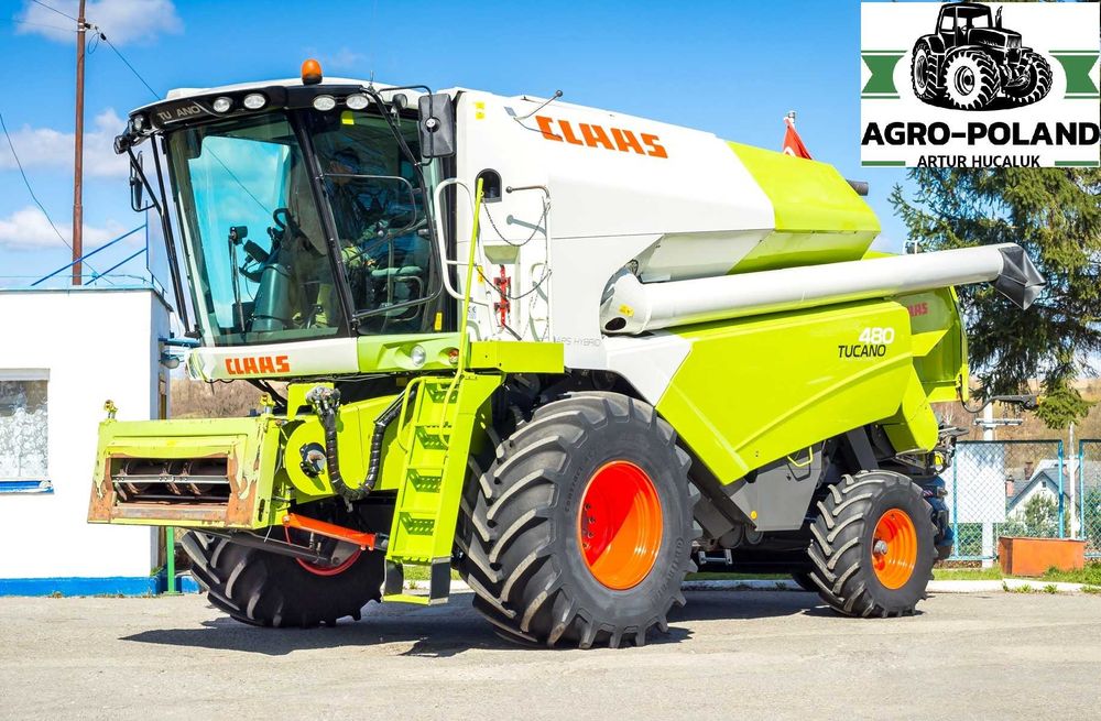 Комбайн Claas TUCANO 480 - 2011 + VARIO 750 - 2236 м/г