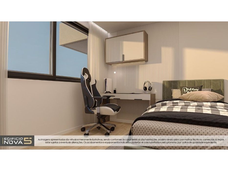 Apartamento T 2 + 1 terraço,São João da Madeira