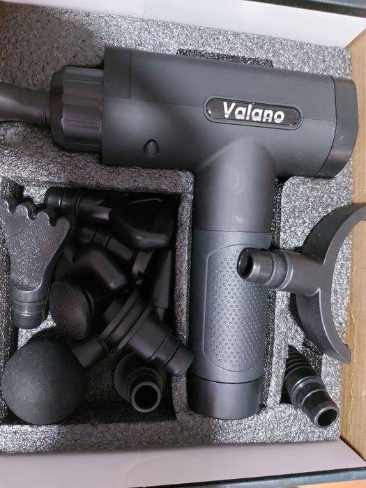 Pistolet do masażu Valano 12 końcówek
