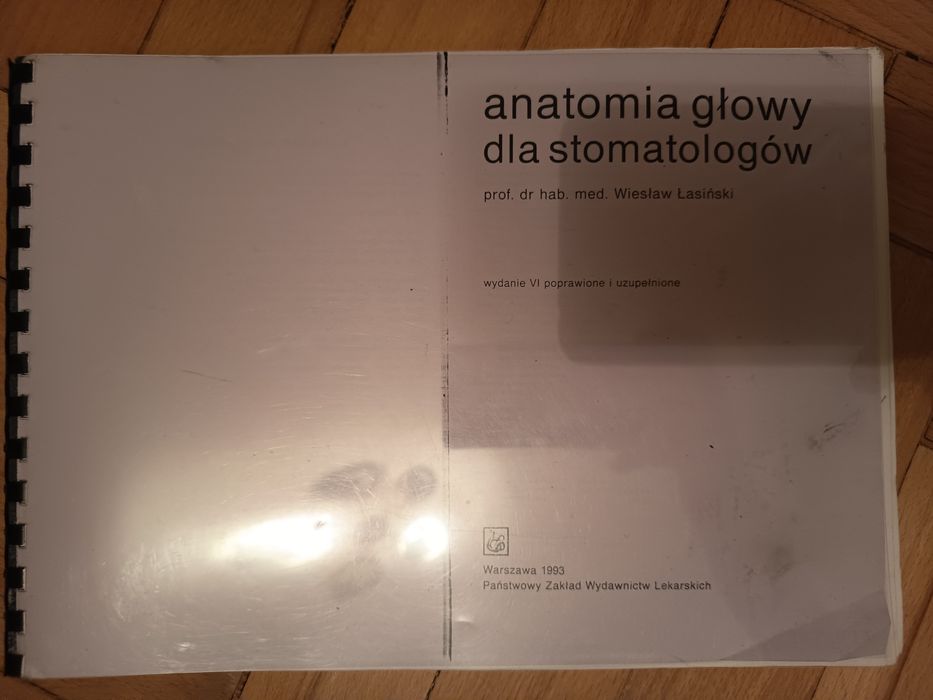 Anatomia głowy dla stomatologów, Łasiński