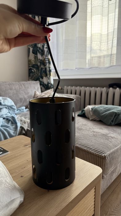 Lampa wisząca czarna