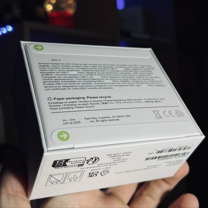 AirPods Pro 3 2025 – Нова модель, шумозаглушення в 2 рази потужніше