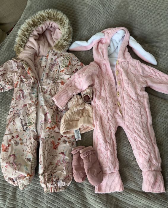 Roupas quentinhas para menina — tudo por 15€