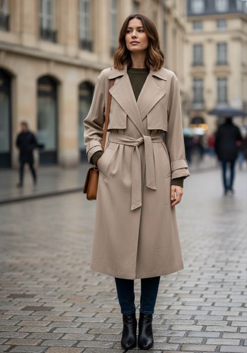 Gabardina Stradivarius