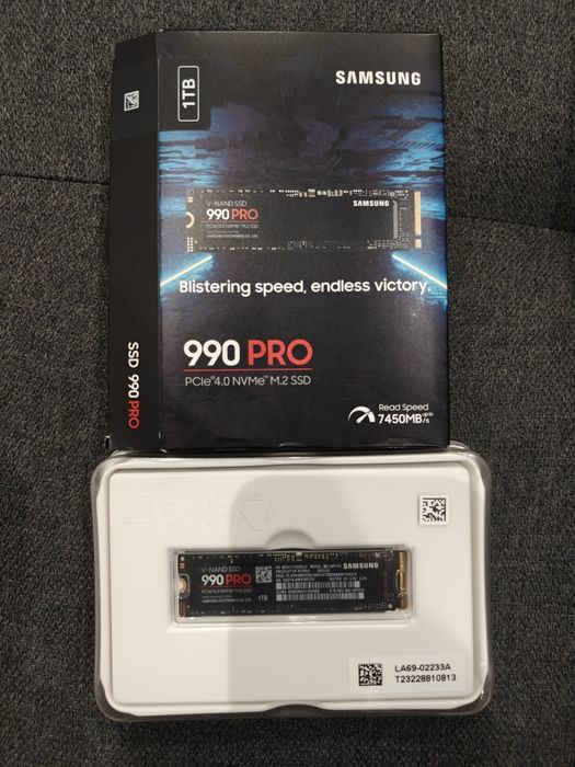 SAMSUNG 990 Pro M.2 1TB PCI Express 4.0 (ainda com garantia)