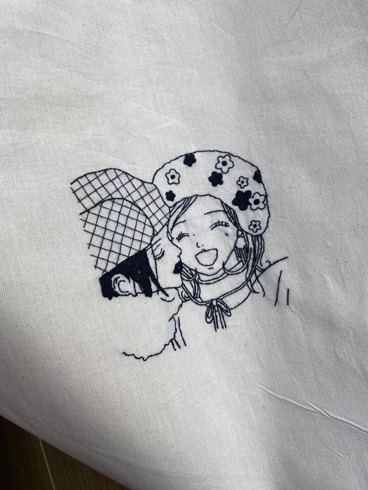 Torba ręcznie wyszywana