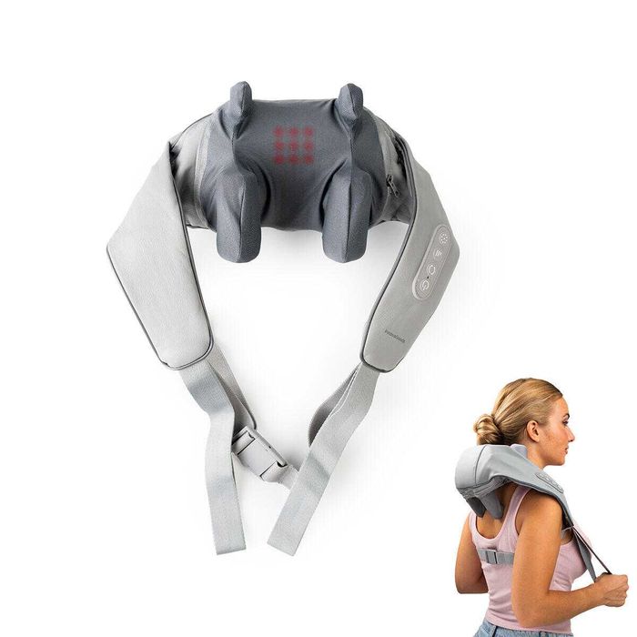 Masajeador de Pescoço e Costas 6D Recarregável Silax