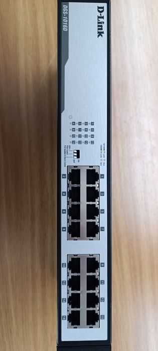 D-Link DGS-1016D switch 16 portas