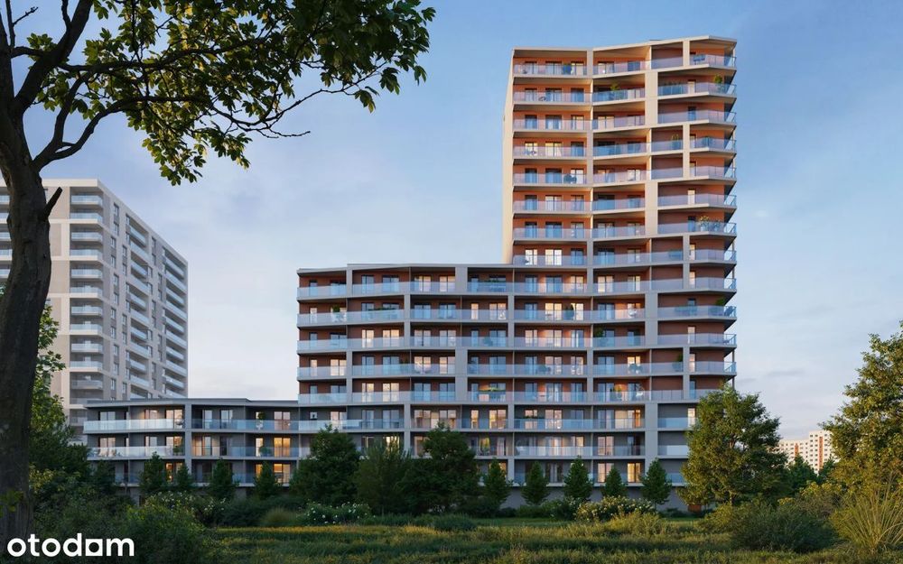 2-pokojowe mieszkanie 40m2 + ogródek Bez Prowizji
