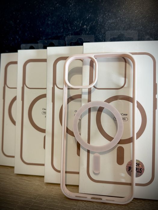 Чохол MagSafe | Прозорий чохол | Прозрачный чехол