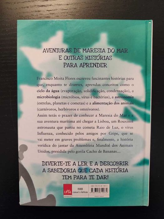 (Env. Incluído) As Aventuras de Maresia do Mar de Francisco Flores