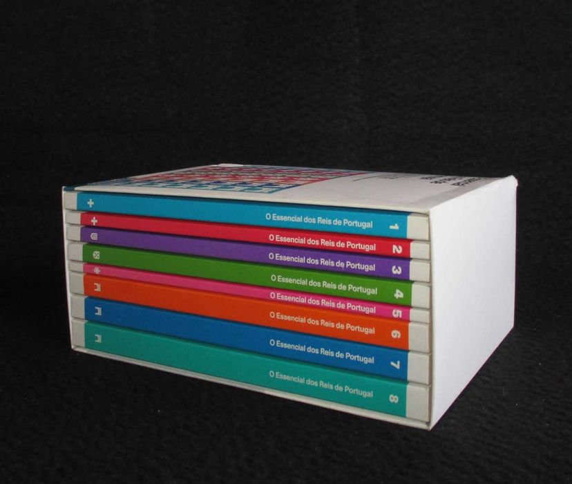 Books: The Essential Kings of Portugal, 8 Volumes, Complete Set in Box64552116458882124