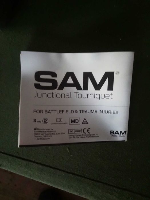 Вузловий турнікет SAM® Junctional Tourniquet Model JT400-EN