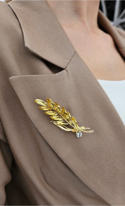 Заколка , крабік колосок