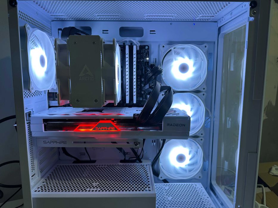 Komputer gamingowy Ryzen 5800X RX 9070  32GB 512GB FV23% Gwarancja 24M