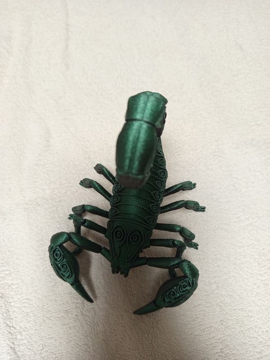 Скорпіон 3д друк