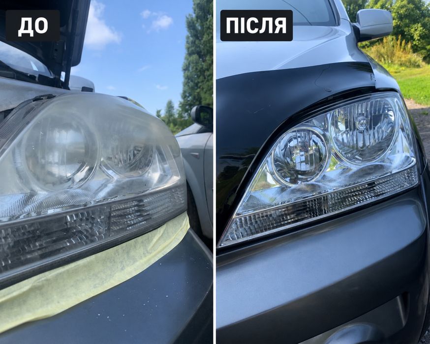 Хімічне відновлення фар