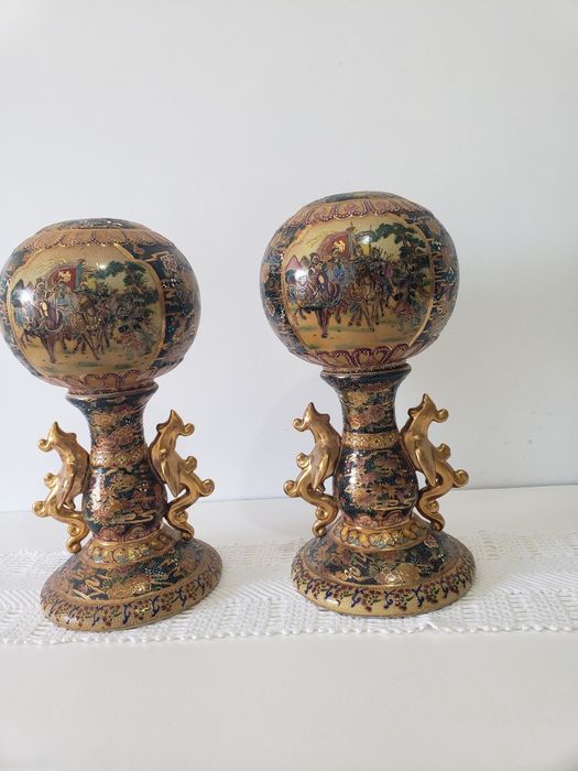 decoração vintage Satsuma