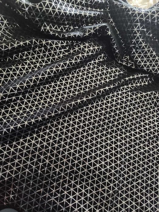 Narzuta czarna cekiny Dima home&you