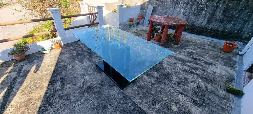 Mesa em vidro 1.80mt x 0.95mt