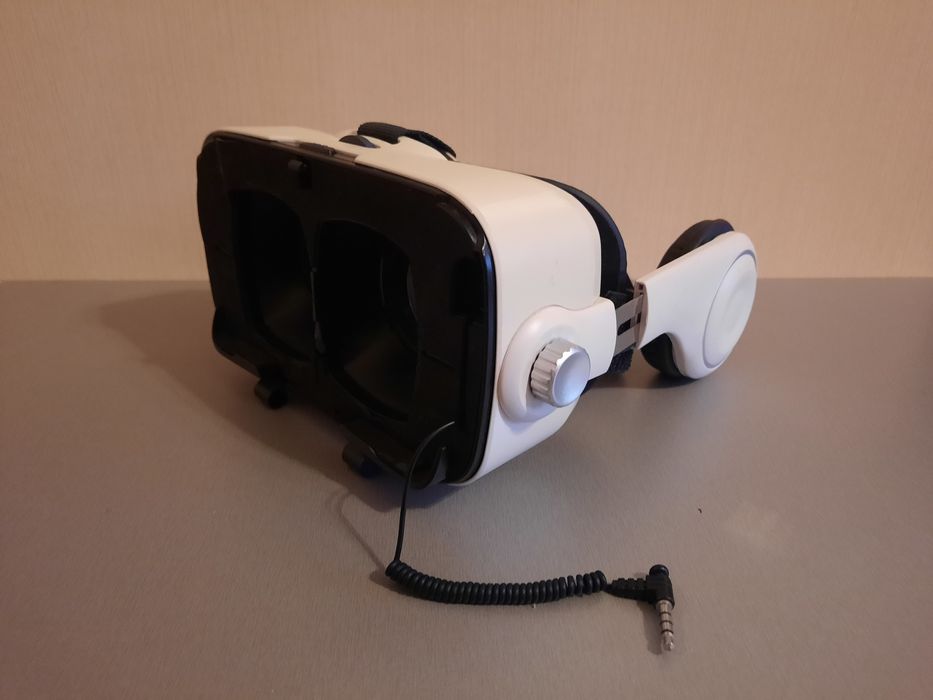 VR очки для телефона с наушниками VR-шлем