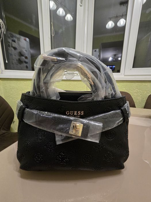 Сумка Guess Ella Logo Satchel Bag