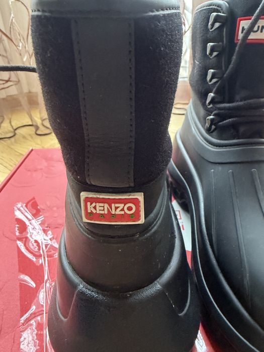 Зимние женские ботинки hunter kenzo