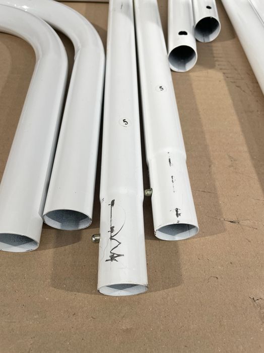 Bramka Piłkarska Hudora Pro Tect 240X160 Cm Biała.