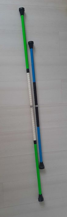 Kij kuglarski 1.5m zielony