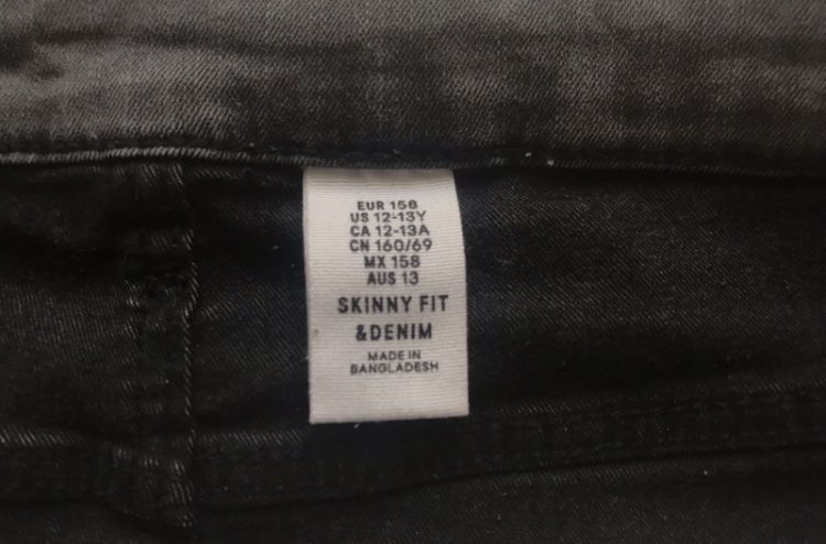 Jeansy H&M
