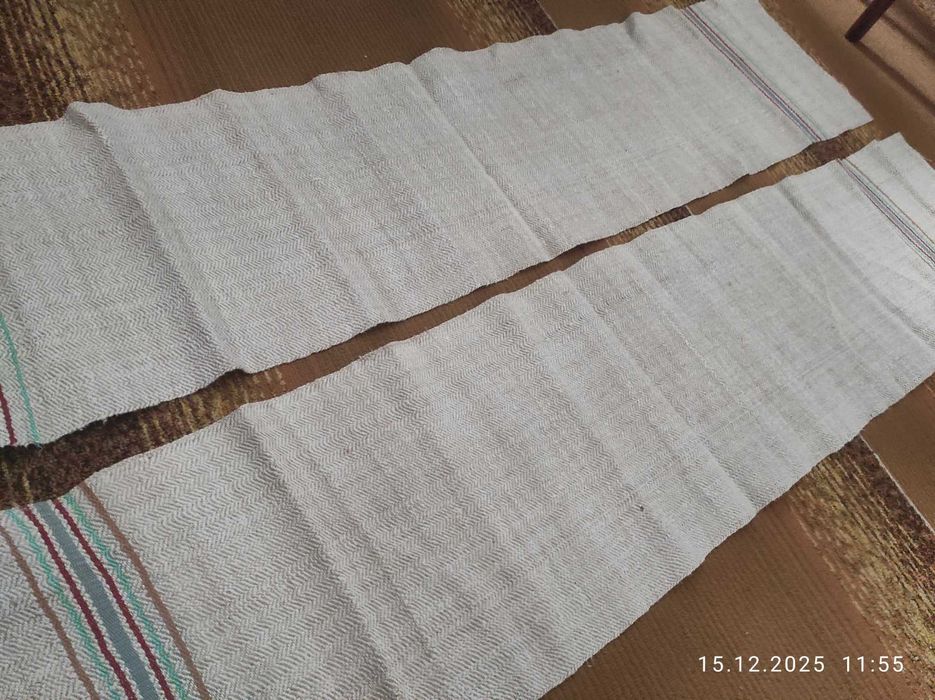 Рушник домотканний льон та коноплі.