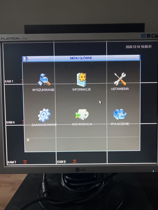 Rejestrator BCS-DVR0801ME 8 kanałów +HDMI + twardy dysk 1TB