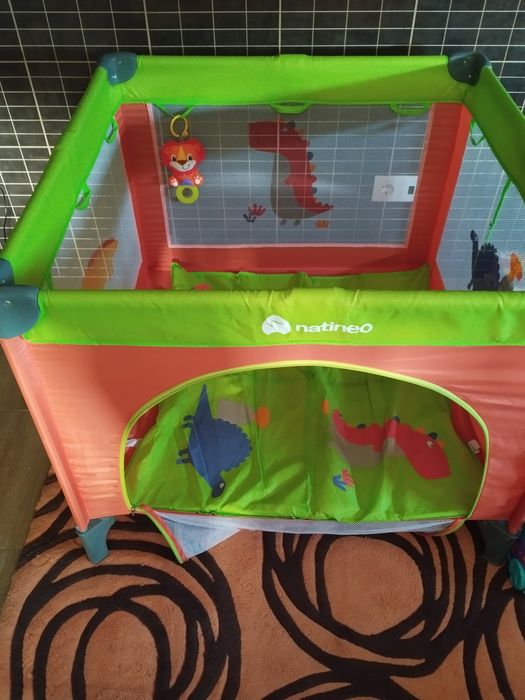 Parque quadrado bebé