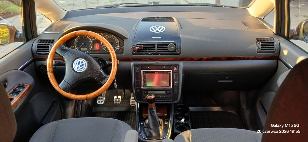 VW sharan 2.8 + lpg 4motion.