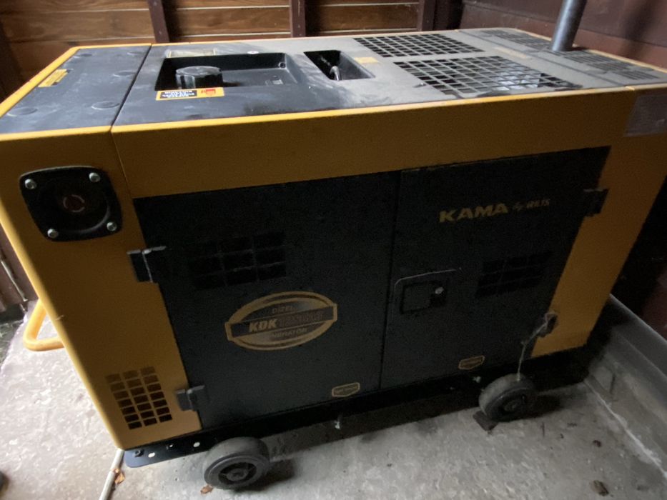 Дизельний генератор Kama KDK12SCA3 (9-12 кВт)