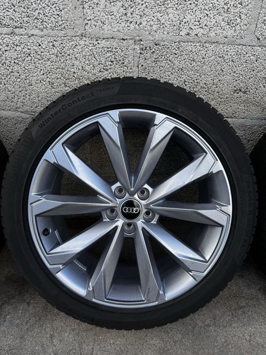 Oryginalne Koła R20 5x112 Audi A6 C8 4K9 Allroad Q5 A7 Opony 245/45/20
