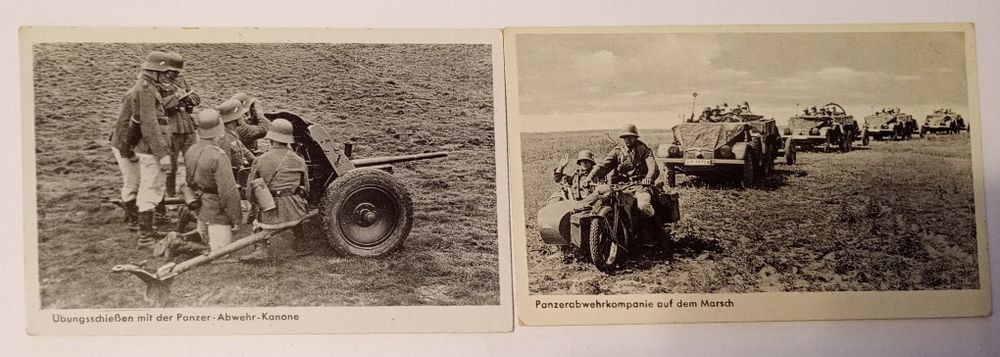 Militaria III Reich Wehrmacht Postais de Propaganda