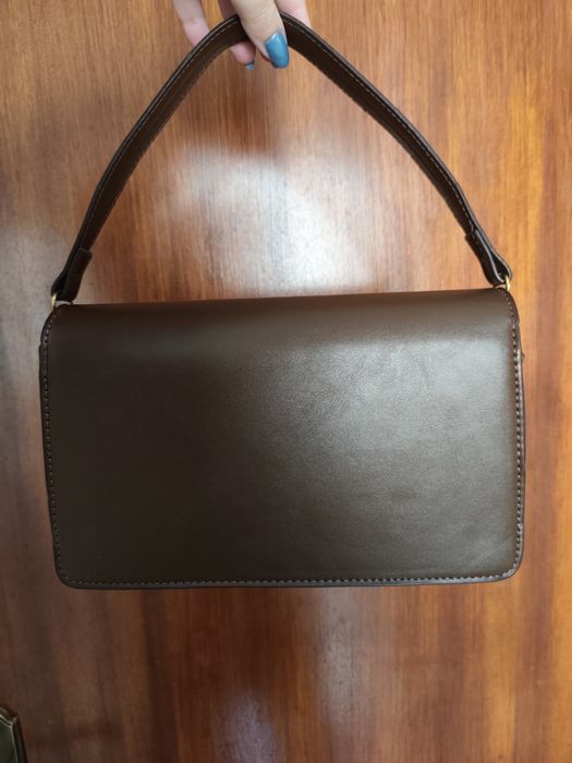 Bolsa Tabby Castanha