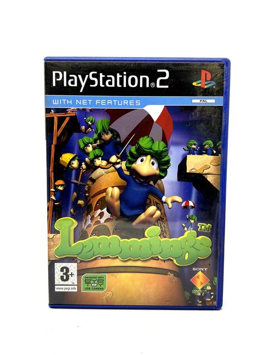 Lemmings PS2 Po Angielsku Kompletna