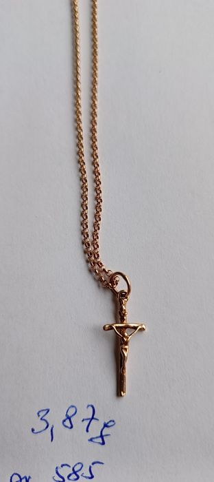 Łańcuszek złoty  próba 585