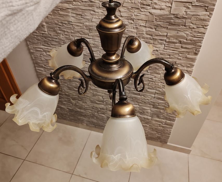 Żyrandol, lampa do salonu