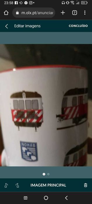 Caneca CP comboios