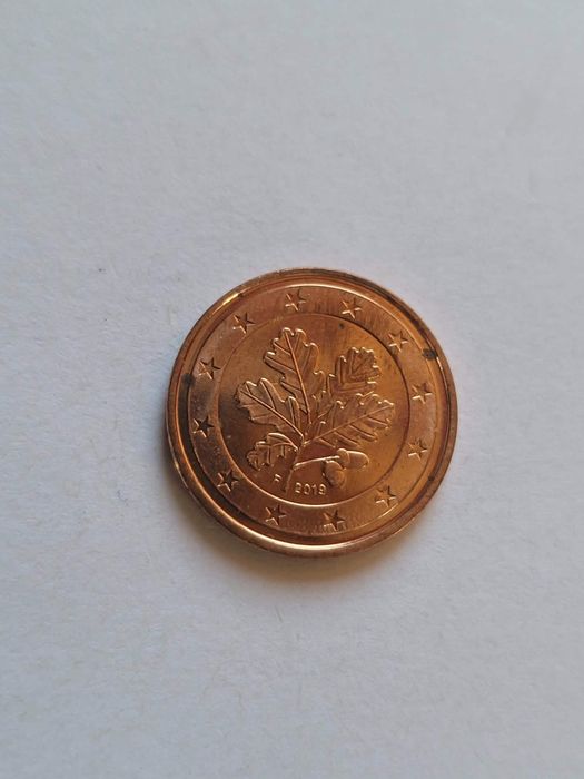 2 euro cent 2019 r. Niemcy F