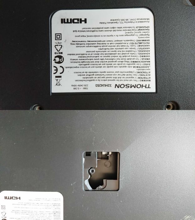 Telewizor Thomson 32HU4253 LED HD Ready 32 cale