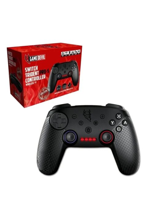Беспроводной контроллер GameDevil для Nintendo Switch Trident Pro-S